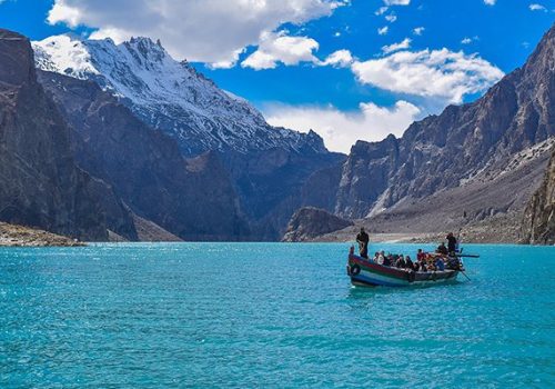 Hunza valley lake
